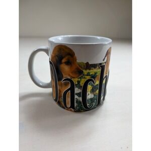 Americaware Dachshund Dog Puppy Ceramic Coffee Mug Tea Cup 2014 Doxie Lover Gift